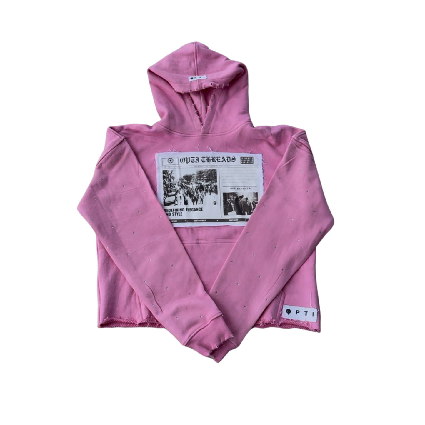 Renaissance Press Hoodie Pink